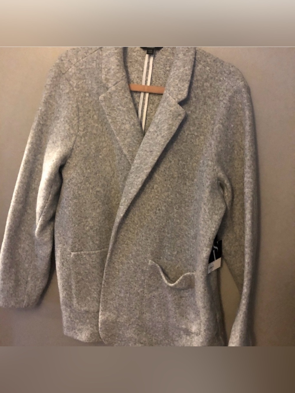NEW! Simply Vera Wang gray cardigan/jacket